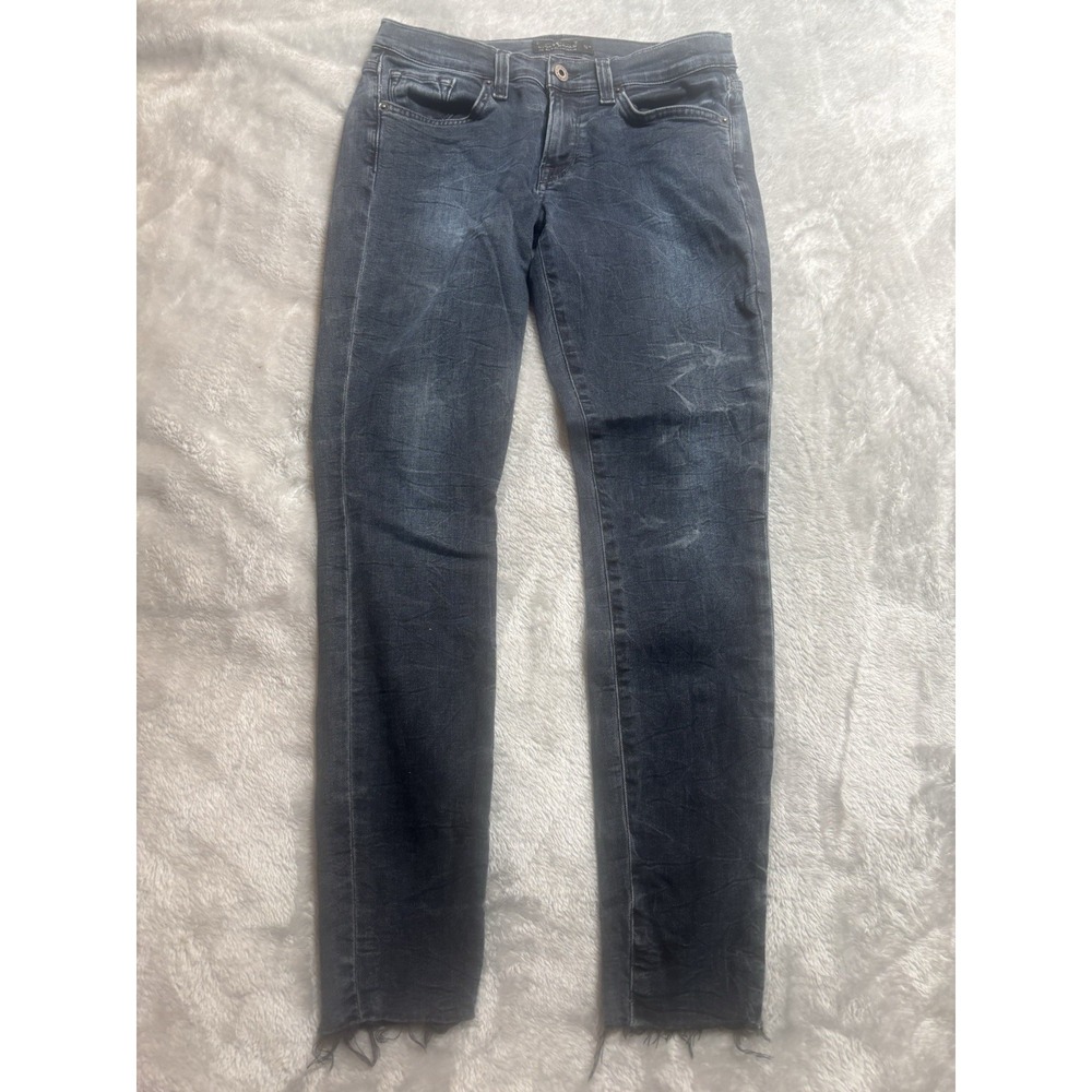 Lucky Brand Jeans Women's Size 4/27‎ Blue Charlie Skinny Ankle Denim Dark Wash